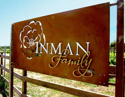 Inman winery Santa Rosa